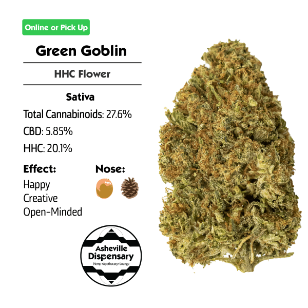 Flower Template in stock HHC Green Goblin