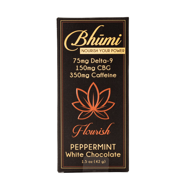 Bhumi White Chocolate Peppermint Flourish